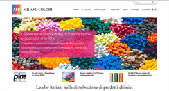 Desktop Screenshot of milano-colori.com